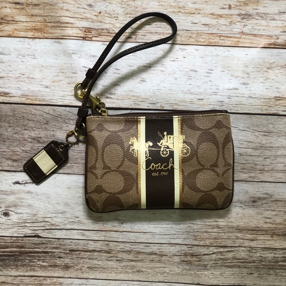 Coach wristlet